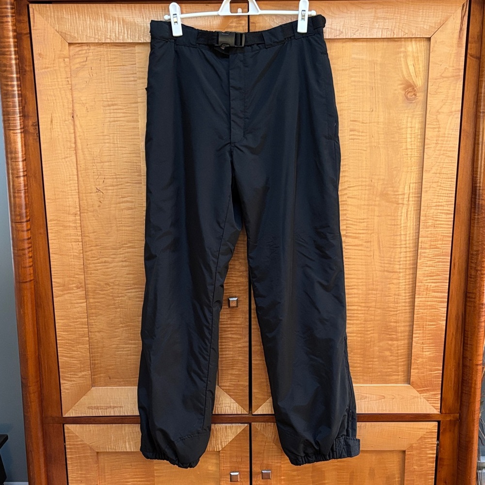Sierra Sport Unisex Black Fully Lined Snow Pants Size S